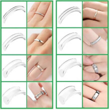 Ring Size Adjuster 8 Sizes style1 TPU Comfortable Invisible