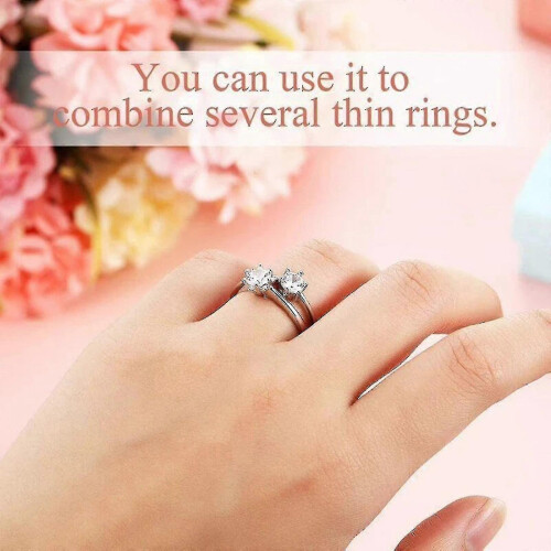 Ring Size Adjuster 8 Sizes style1 TPU Comfortable Invisible 1