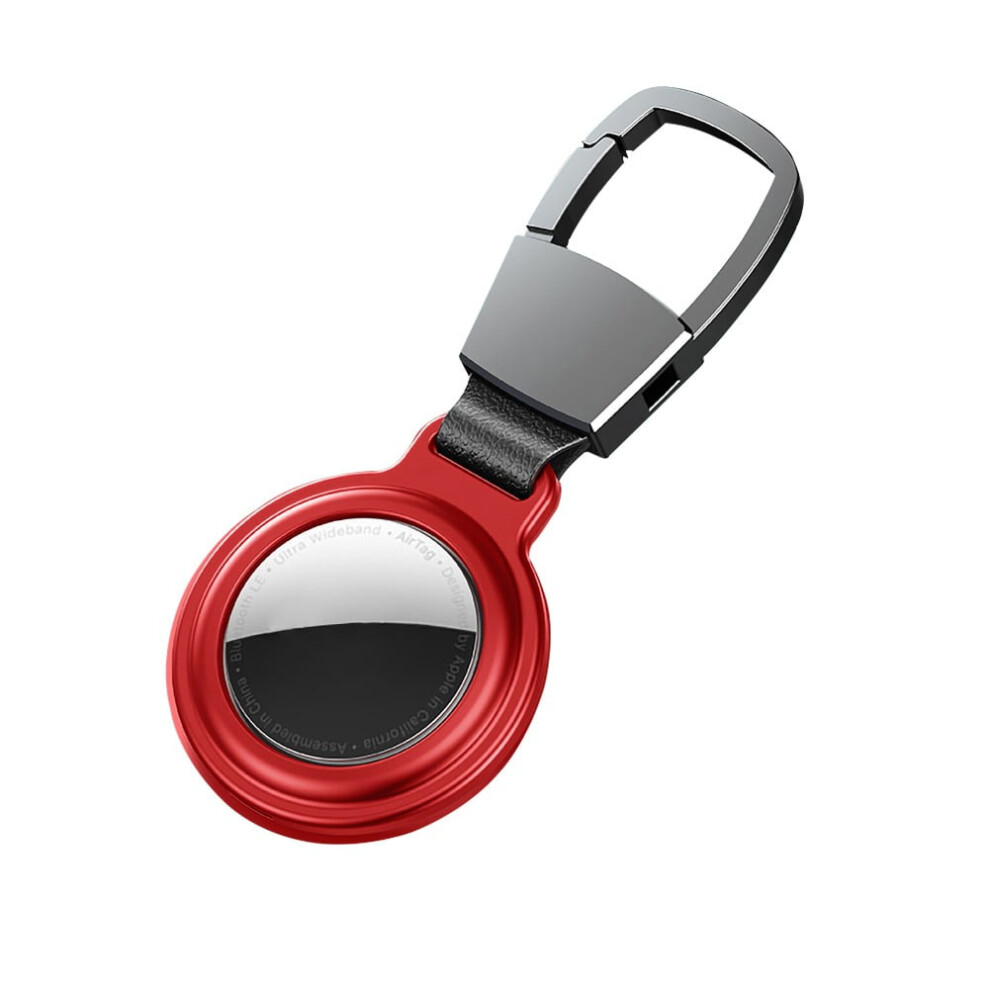 Airtag Keychain Holder - Protective Compatible With Apple Airtag Case, Scratch Resistant Metal Holder With Magnetic Closure 9175034095962