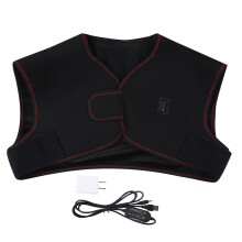 Beheizbare Schulterbandage mit Wärmetherapie, kabellos, ergonomisches Design, elektrisches Heizkissen zur Schmerzlinderung, faltbar und platzsparend