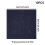 Living And Home (Dark Blue, 60x60cm) 10pcs Polyester Self Adhesive Carpet Tiles 6