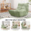 Movable Single Lazy Sofa, Soft Comfortable Couch for Home Relaxation 5