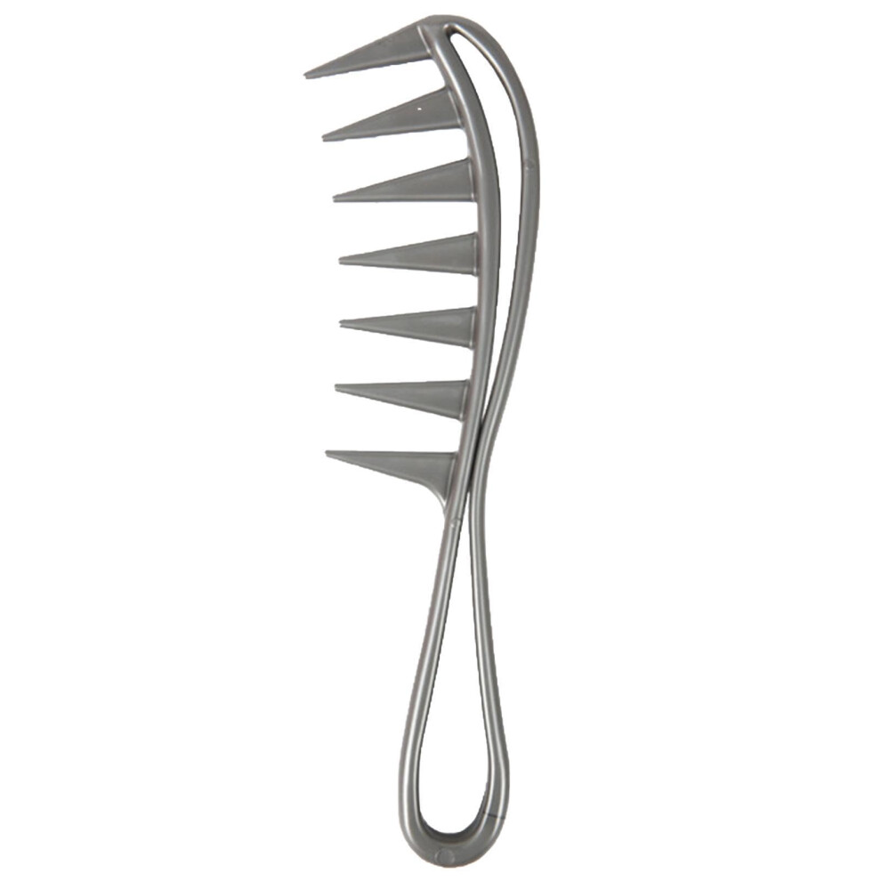 Unisex Wide Tooth Detangling Comb For Curly Thick Hair, Antistatic Extra Wide Teeth, Ergonomic Grip