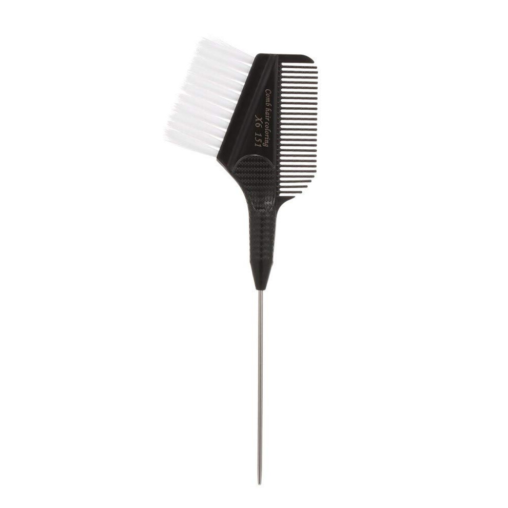 Professional DoubleSided Hair Dye Brush Comb with Nylon Bristles for Precise Salon Coloring
