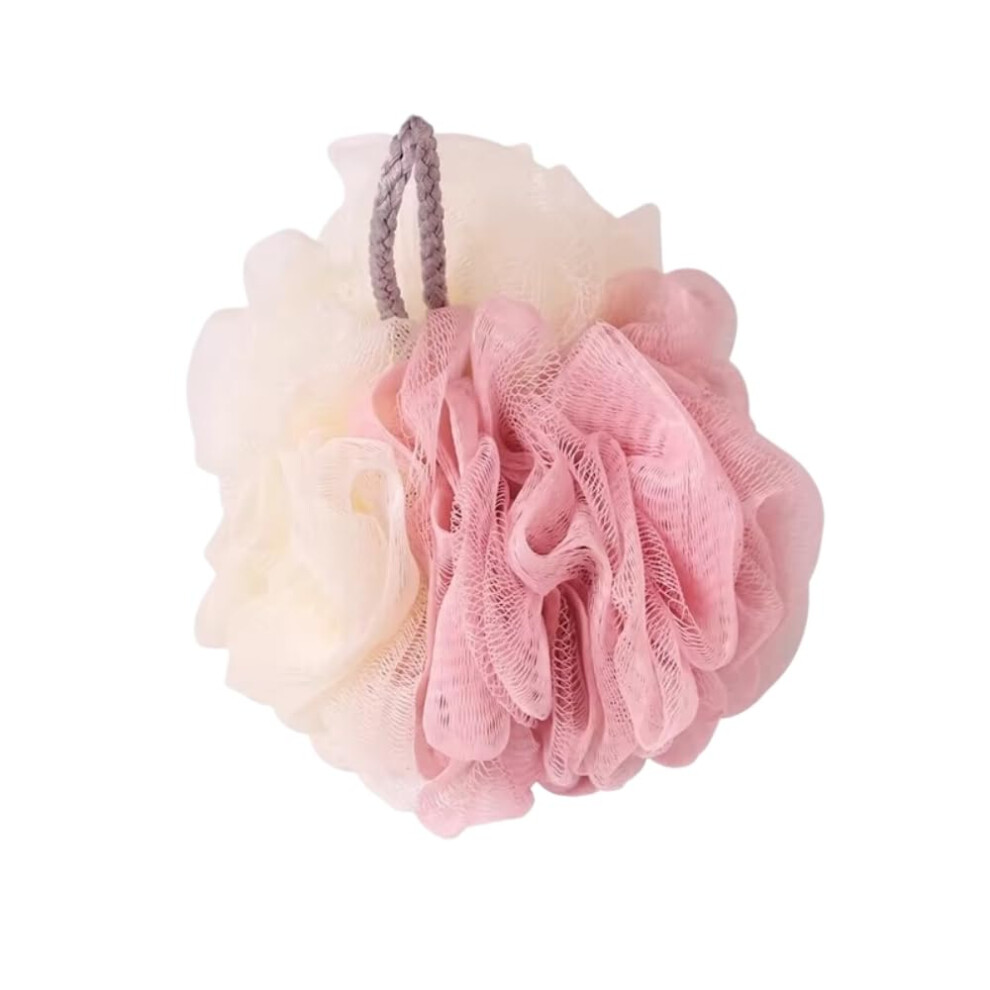 Bath Sponge Loofah Mesh Shower Puff Body Scrubber for Exfoliating and Gentle Skin Cleaning