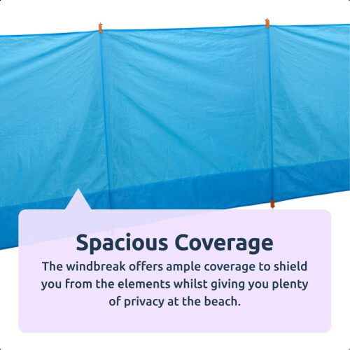 Redcliffs Portable Folding Beach Camping Windbreak 1