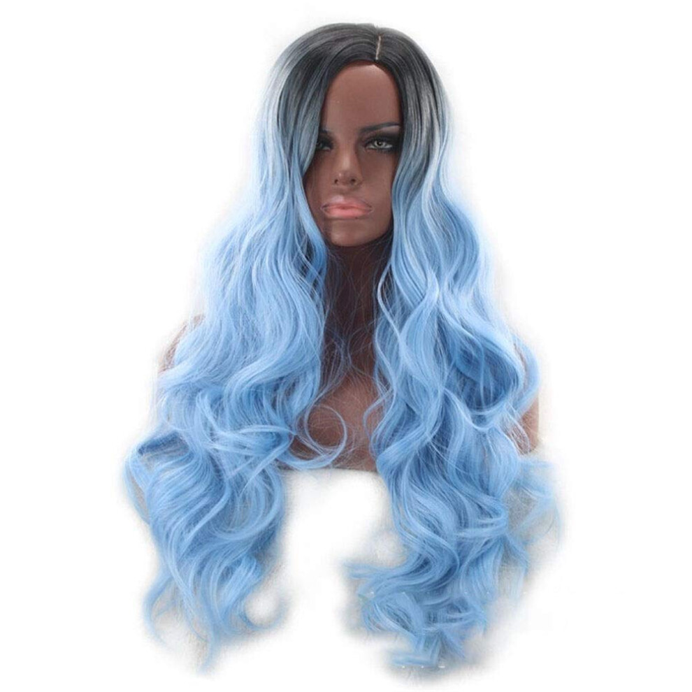 Unisex Long Curly Synthetic Wig For Women With Tangleresistant Braiding Hair Extensions Naturallook