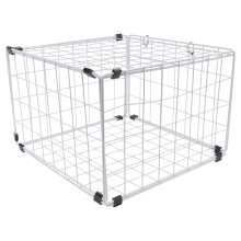 1Pc Household Cat Cage Practical Iron Car Cat Cage Practical Foldable Pet Cage