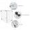 1Pc Household Cat Cage Practical Iron Car Cat Cage Practical Foldable Pet Cage 5