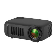 VALSEEL Mini Projector Mini Portable LED Outdoor Micro HD 1080P Cell Phone Projector Projector(U.S.) Electronics