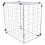 1Pc Household Cat Cage Practical Iron Car Cat Cage Practical Foldable Pet Cage 4