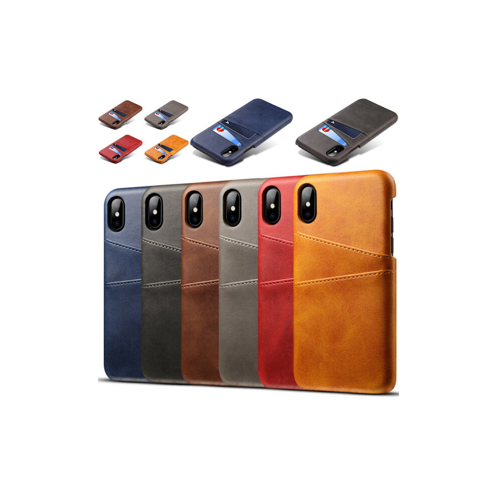 Compatible With Iphone Xs Max Protection Case Leather Card Visa Amex - Compatible With Iphone Xs Max Black 9175034103957
