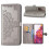 Compatible with Samsung Galaxy S20 FE - Mandala Leather Case - Grey Grey 1