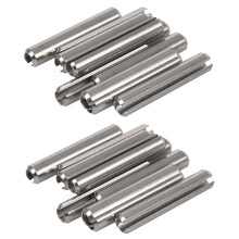 20Pcs M5X30mm 304 Stainless Steel Split Spring Roll Dowel Pins