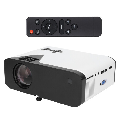 Προβολέας WiFi και Bluetooth, Μίνι προβολέας συμβατός με 4K UHD με Dolby Audio Auto Keystone, 2