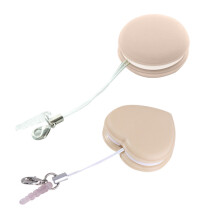 Macaron Pulitore per schermo del telefono con spazzola e ciondolo per panno per cellulari e occhiali - Compatibile con iPhone, Samsung