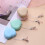 Καθαριστικό οθόνης Macaron με κρεμαστό βουρτσάκι και σκούπισμα για κινητά, γυαλιά - 2