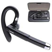 Mono Bluetooth-headset med laddningsfodral YK520 - Svart