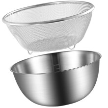 1 set strecurătoare de orez, strecurătoare de orez, bol pentru alimente, legume, strecurătoare, acasă, scurgător pentru alimente
