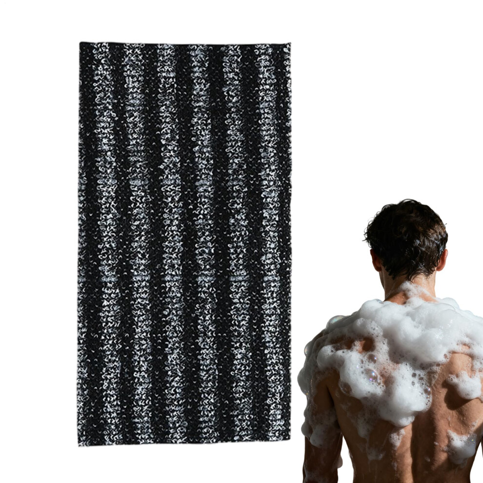 Body Scrub Towel DoubleSided Exfoliating Back Washer for Shower Bath Dead Skin Removal