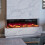 70Inch 3-Sided Smart Electric Fireplace 1