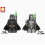 2pcs Batman Knight Minifigures Set Fit Lego 1