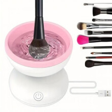 Electric Makeup Brush Cleaner Machine USB Automatic Portable Tool for All Size Cosmetic Brushes
