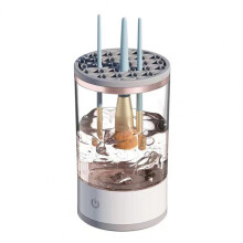 Electric Makeup Brush Cleaner Spinner Dryer for All Size Cosmetic Brushes, Automatic Cleaning Tool