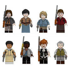 8pcs Red Dead Redemption Building Blocks Anime Minifigures Toy