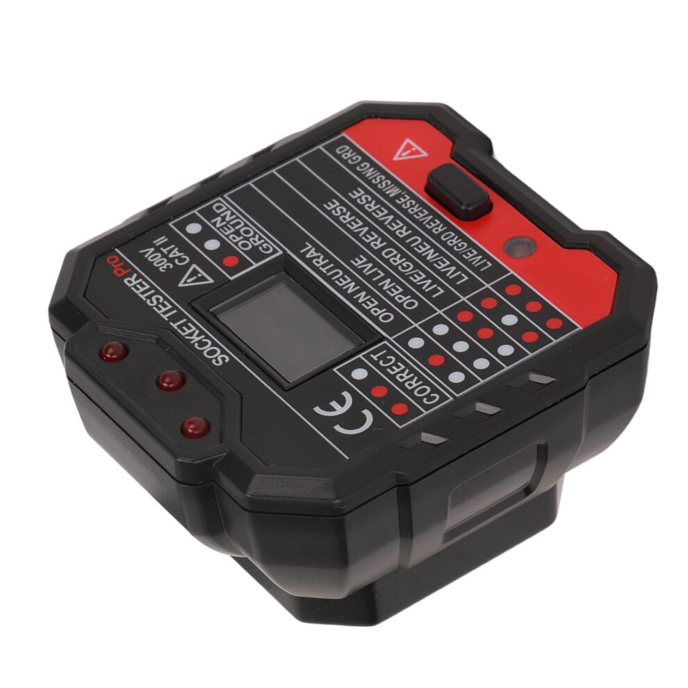 Quick Plug & Play Socket Tester: Outlet Safety & Voltage Detector 48~ 4681381989564