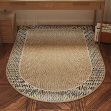 Gaming Chair Mat Waterproof NonSlip Floor Protector for Office or Bedroom, Breathable and Washable, 100x120cm Natural Color 2