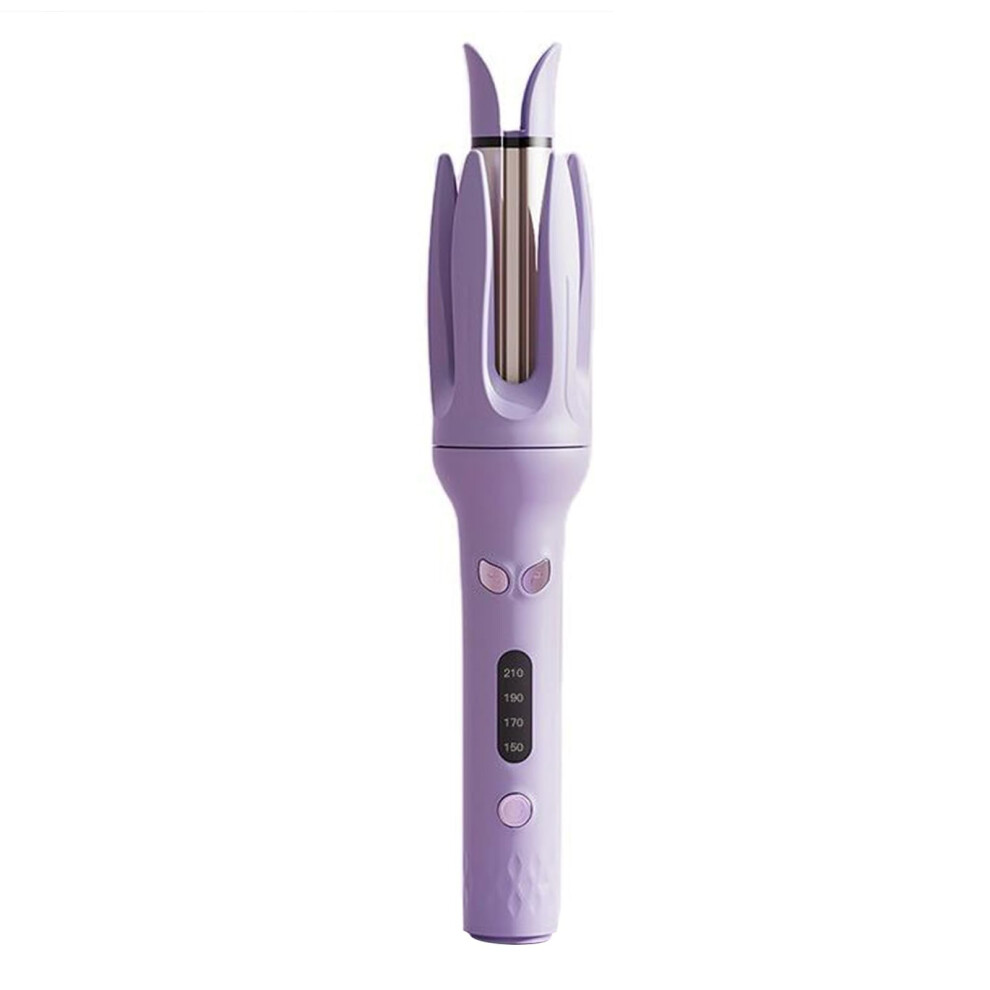 Automatic Hair Curler with Adjustable Temperature, Rotating Ceramic Barrel for Fast Styling Waves