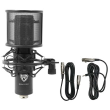 Rockville RCM PRO Studio/Recording Condenser Microphone w compatible with Samsung Capacitors