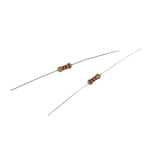 1000 Stück 250 V 2,2 kΩ axiale Kohleschichtwiderstände 2
