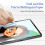 τεμάχια συμβατά με προστατευτικό οθόνης iPad Paper Feel για συμβατότητα με Apple iPad 9.7, Air2-5, 2
