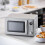 Swan Swan Retro Revive Grey Kettle Toaster Microwave & Storage 8