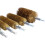 Copper Wire Brush for Drill Cleaning Rust Deburring Surface Finishing Inner Hole 35mm 3