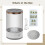 Makeup Brush Cleaner Machine with USB Recharge, Automatic Cleaning and Drying, Portable Design 2