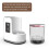 Makeup Brush Cleaner Machine with LCD Display, Quick 5Minute Wash, 2H/5H Drying, Reverse Power, All Sizes 2