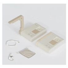 Folding Instant Hot Water Dispenser 2000W Fast Boil for Travel Camping Office White