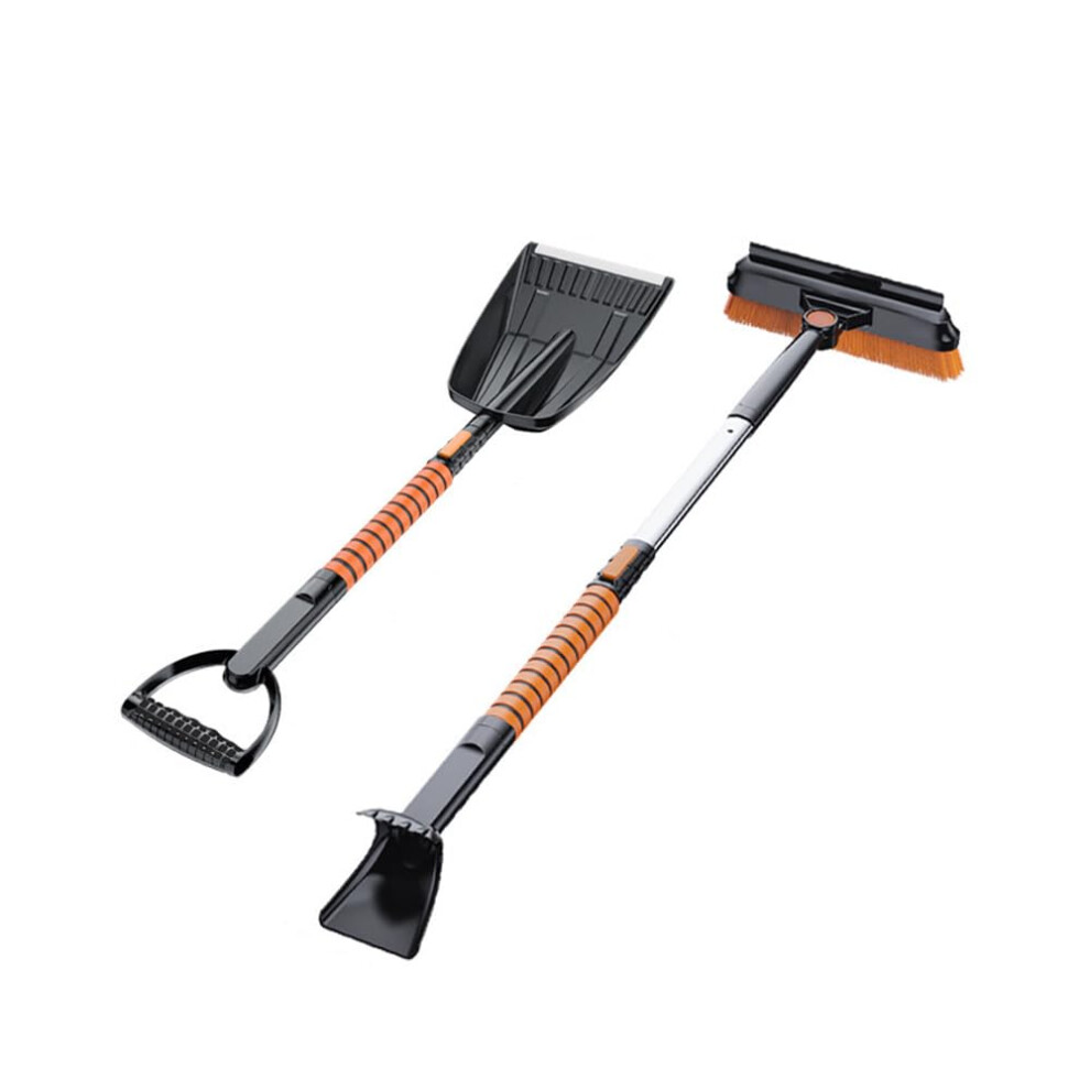 Car Snow Shovel And Ice Scraper Brush With Adjustable Pivoting Head For 20212024 9099447339751