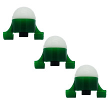 Portable Fishing Bite Alarm Set with Green LED Indicators for Sea Rods, 3Pack Outdoor Gear