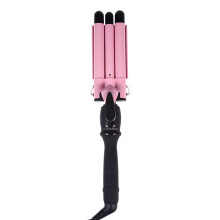 Professional Titanium Hair Wave Flat Iron with Stable Heat Control, Dual Voltage, Travel Size
