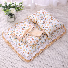 Daiosportswear Pet Blanket 3 Pc Set Floral Cats Sleeping Mat For All Seasons Universal Pet Bed Cats Bed Cats Dog Mat