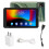 Tablet leve de 7 polegadas com tela IPS FHD antirreflexo e sistema Android com certificação GMS, processador octa-core para processamento rápido e 1