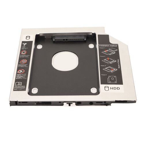 Gabinete para HDD SATA: Compartimento para disco rígido de 2,5 polegadas que oferece conexão rápida e confiável, além de portabilidade compacta 1