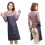 Unisex ποδιά denim με ρυθμιζόμενες τσέπες Prettyui για κουζίνα Chef Kitchen BBQ και Studio 6