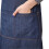 Unisex ποδιά denim με ρυθμιζόμενες τσέπες Prettyui για κουζίνα Chef Kitchen BBQ και Studio 3