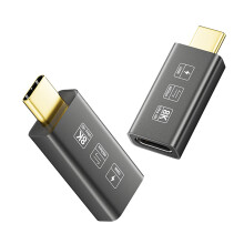 Tiontaire Cineál-C SUSUchens Ardluais 40Gbps Muirear Tapa PD 240W, Cuibheoir Cineál-C Fireann go Baineann atá comhoiriúnach le HD 8K60hz,