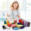 72 pcs Sewing Thread Set, 36 Colors Sewing Machine Threads, Pre-wound Bobbin Threads Sewing Thread Set, 365 meters Per Spool 2